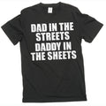 T-shirt printed with the funny quote "Dad Joke" - A fun gift for Father's Day.