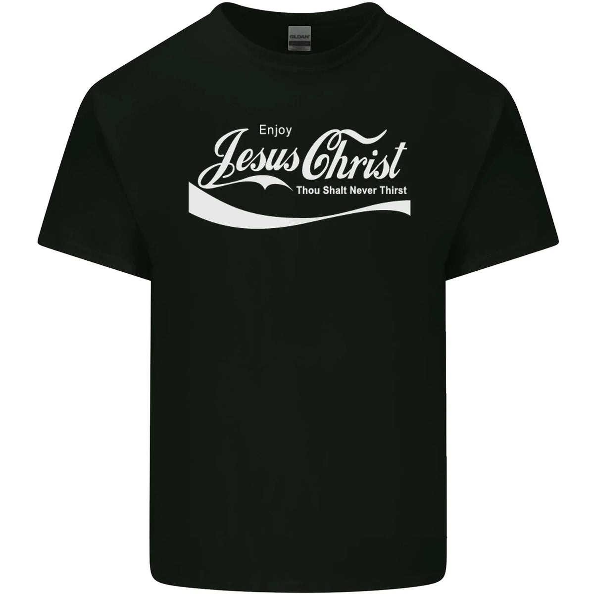 Enjoy Jesus Christ Funny Christian Mens Cotton T-Shirt Tee Top