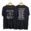 Led-Zeppelin 1977 American Tour T-Shirt 2 Sided