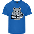 Cat I Need Coffee Right Meow Funny Mens Light Cotton T-Shirt