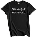 60 Years Old Algebra Equation Funny 60th Birthday Math Shirt 60th Birthday Gift