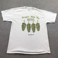 Vintage Weed Shirt Mens Large White Hanes Key West Hangin With My Buds Graphic