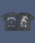 Riding The Lightning Front & Back Vintage Wash Tee- Shirt