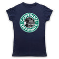 CAFFEINATE DALEK PARODY DR WHO SCI FI COFFEE UNOFFICAL MENS & WOMENS T-SHIRT
