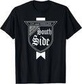 SouthSide Chicago Parody Beer Label South Side Baseball T-Shirt