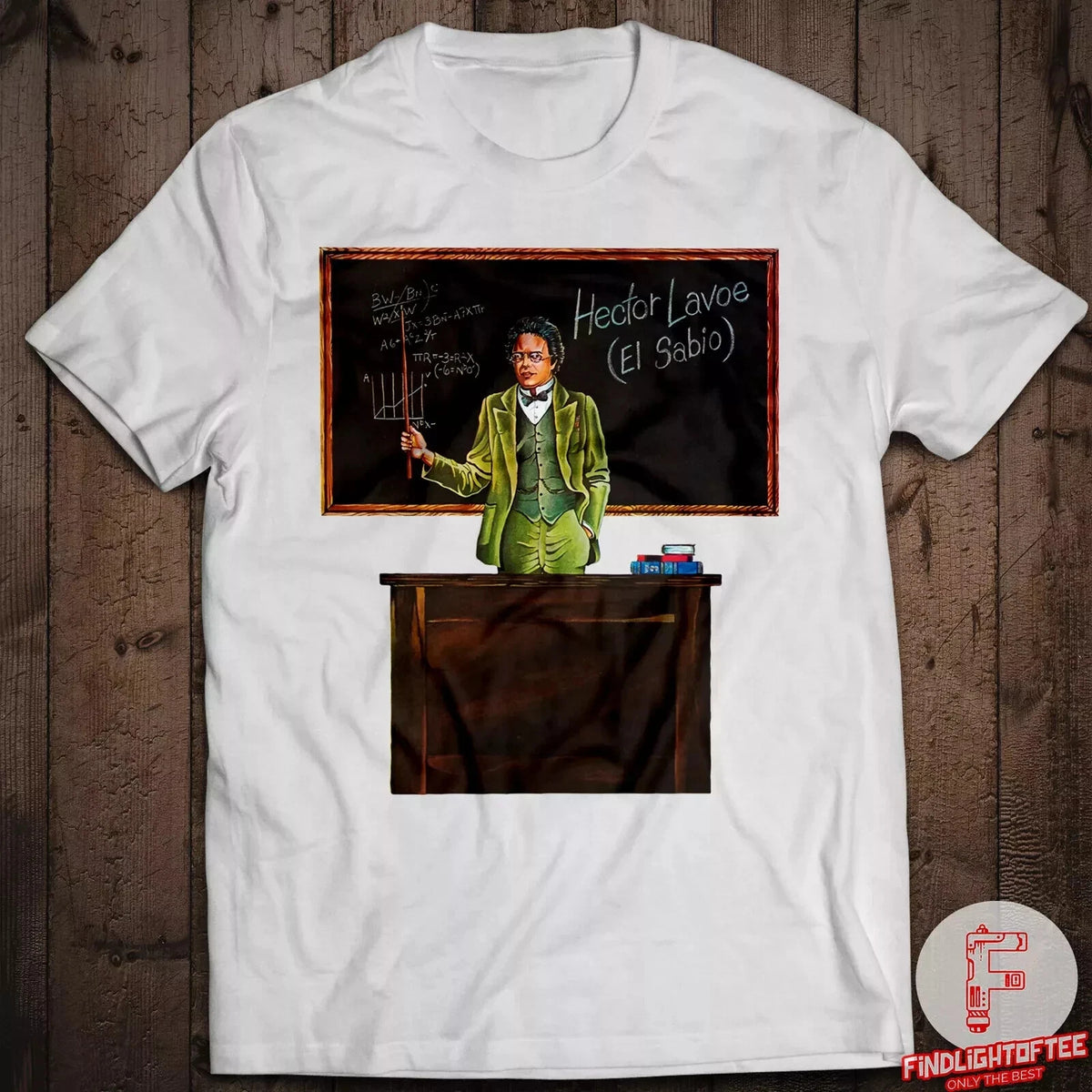 Hector Lavoe El Sabio The Wise vintage 1980 Héctor Lavoe Fania All-Stars t shirt
