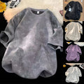 Men Short Sleeve Tie Dye T Shirt Casual Loose Fit Streetwear Top for Daily Wear