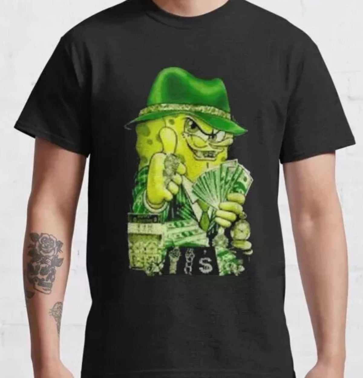 gangster spongebob Classic T-Shirt