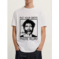 “Phone Your Away” Ted Kaczynski Novelty Men’s T-Shirt Short Sleeve Graphic Tee
