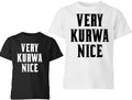 Polska Koszulka Mens Tshirt Very Kurwa Nice Polish Unisex Funny T-shirt Xmas