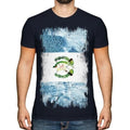 Guatemala Grunge Flagge Herren T-Shirt Guatemala Fußball Guatemalan Hemd