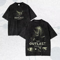 Outlast T-Shirt Video Game Tees Unisex Washed Cotton Tees The Outlast Trials