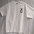 VTG USAF Fire Protection Veteran  Custom Men Back and front T-Shirt 2XL Casual