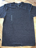 XL CSG Mens T-Shirt 100% Cotton V-Neck Short Sleeve Solid Gray  BNWT