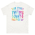 The Cool Twins Just Showed Up Siblings Sarcastic Novelty Men's Classic Tee