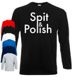 Spit and Polish Tip Toe Long Sleeve T-Shirt