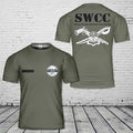 Custom Name SWCC Army Naval Special Warfare Combatant-Craft Crewmen 3D T-Shirt