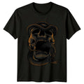 Snake Skull Gothic Graphic Mens T-Shirt Ladies Tee Unisex Top