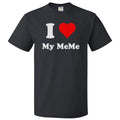 I Love My MeMe T shirt I Heart My MeMe Tee