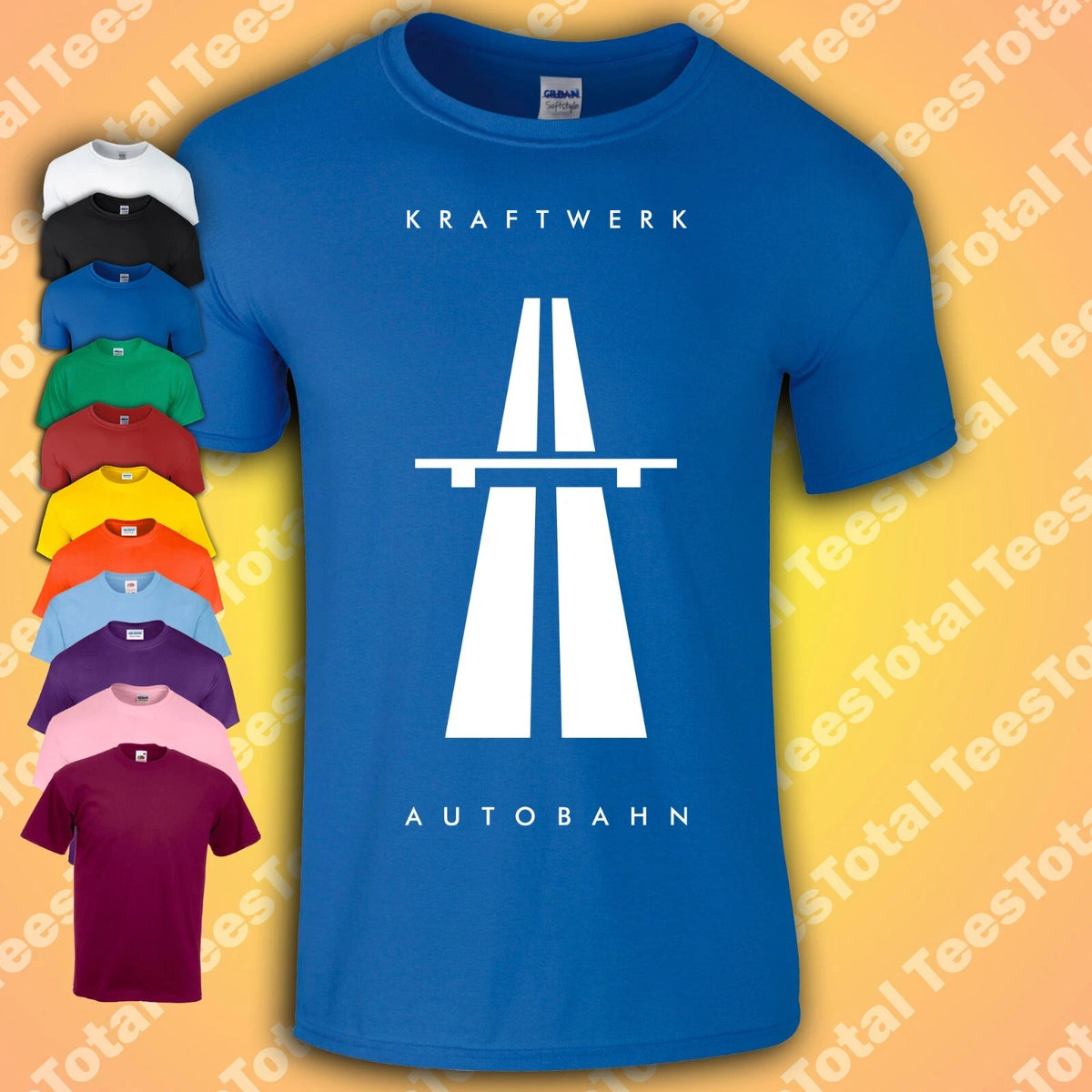 Kraftwerk Autobahn Mens Unisex T-shirt | Retro | 70s | Electronic | Techno