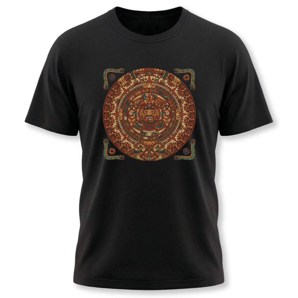 Mayan Calendar T-Shirt | Ancient Mesoamerican Art Graphic Tee