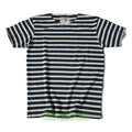 Bronson Retro Striped T-Shirts Retro Short Sleeve Mens Tee Marine Sailors Shirts