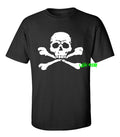 SKULL AND CROSS BONES T SHIRT