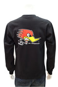 Mr. Horsepower Clay Smith Cams Long Sleeve T-Shirt “Black,White” 100% Cotton