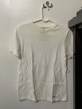 Men's Tommy Hilfiger Plain White Short Sleeve T-Shirt Size Small