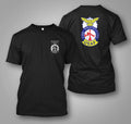 Air Force Fire Protection Veteran - Custom front and back t-shirt tee