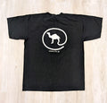 Vintage 90s Camel Cigarettes Men's XL “Where It’s @” Promo T-shirt Black
