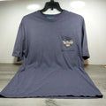 Big Dogs Big Daddy Pocket T- Shirt Purple Large Tee