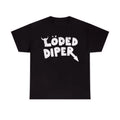 Loaded Diaper Unisex Heavy Cotton T Shirt Vintage Distressed Menswear Tee