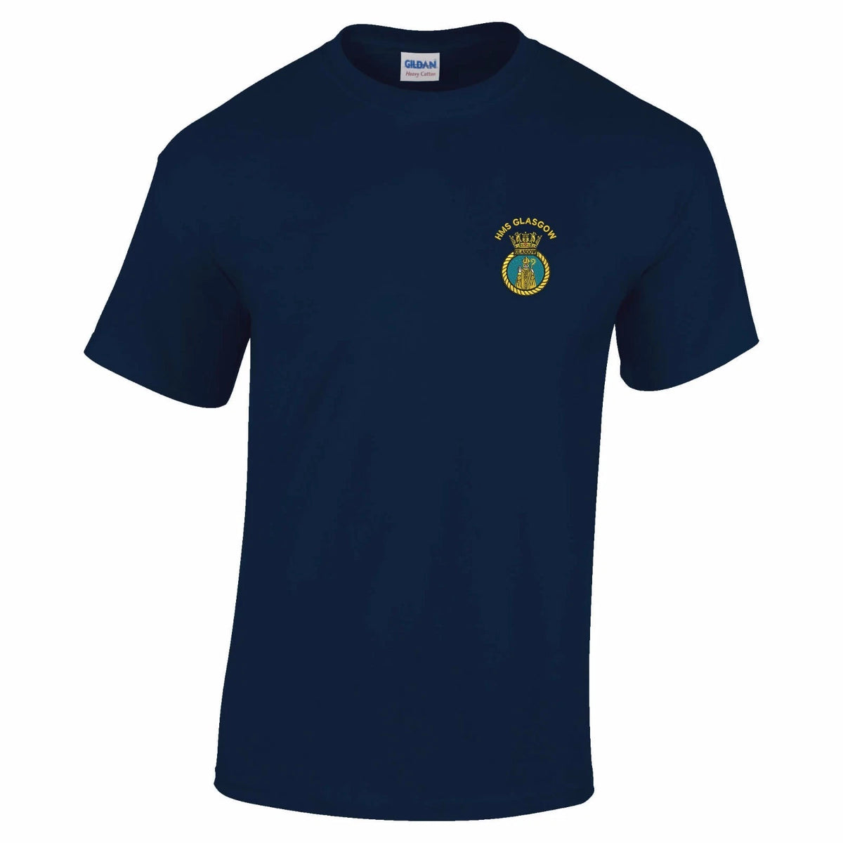 OFFICIAL HMS Glasgow Embroidered T-Shirt