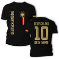 Germany Jersey T-Shirt Adults & Kids World Cup 2026 Gold Classy Fan Gift