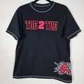 Toe 2 Toe Y2K Fighting MMA Underground Mens Large Short Sleeve Graphic T Shirt
