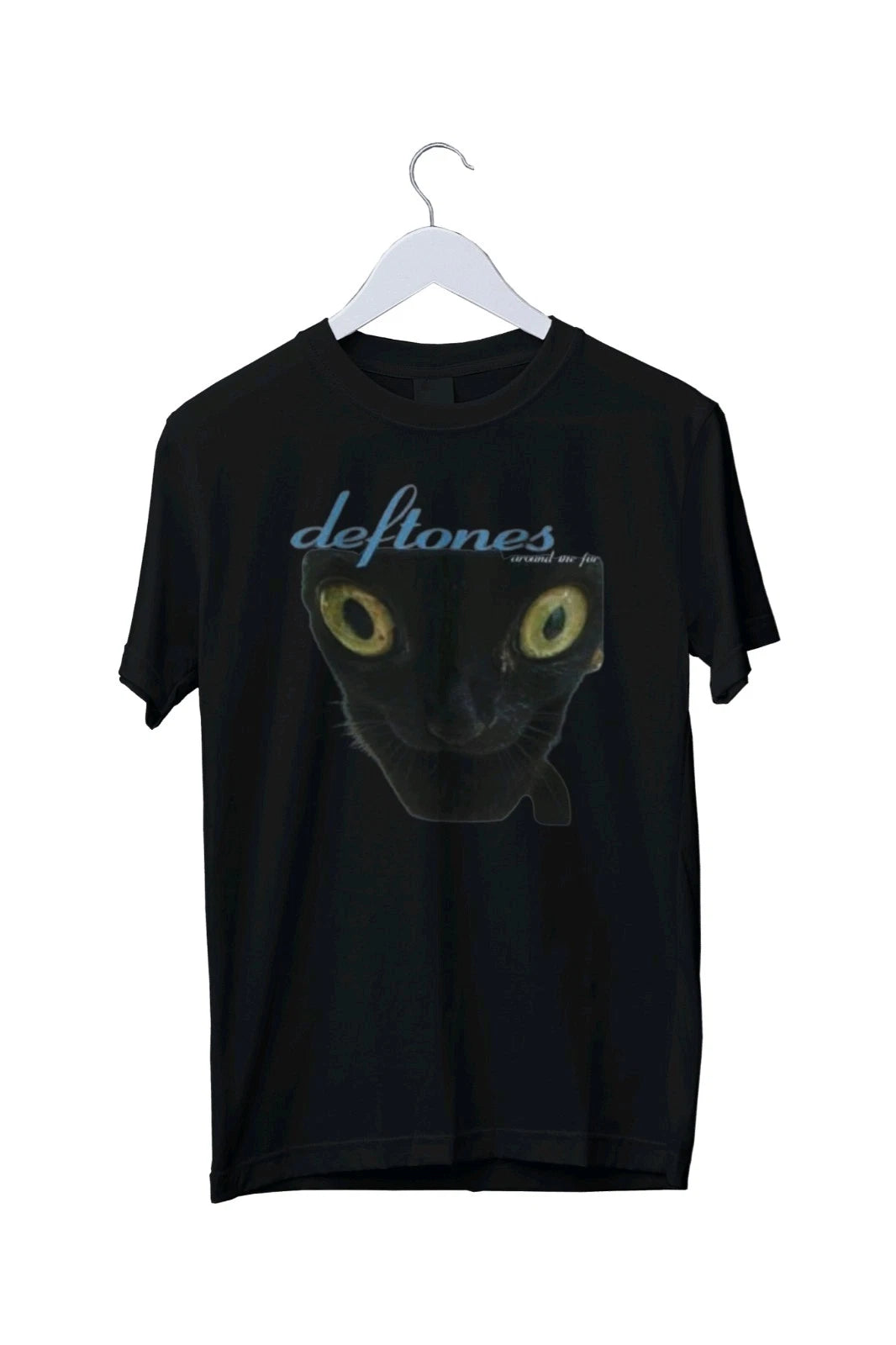 Deftones Around The Fur Cat Graphic T-Shirt Mens Unisex S M L XL 2 3 4 XL