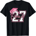 Senior 2027 Graduation Pink Coquette Bow Class of 2027 T-Shirt