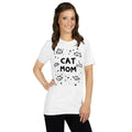 Unisex T-Shirt Cat Mom | Minimalist Cat Graphic Shirt |
