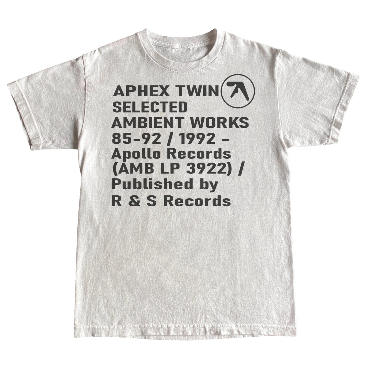 aphex twin selected ambient works shirt