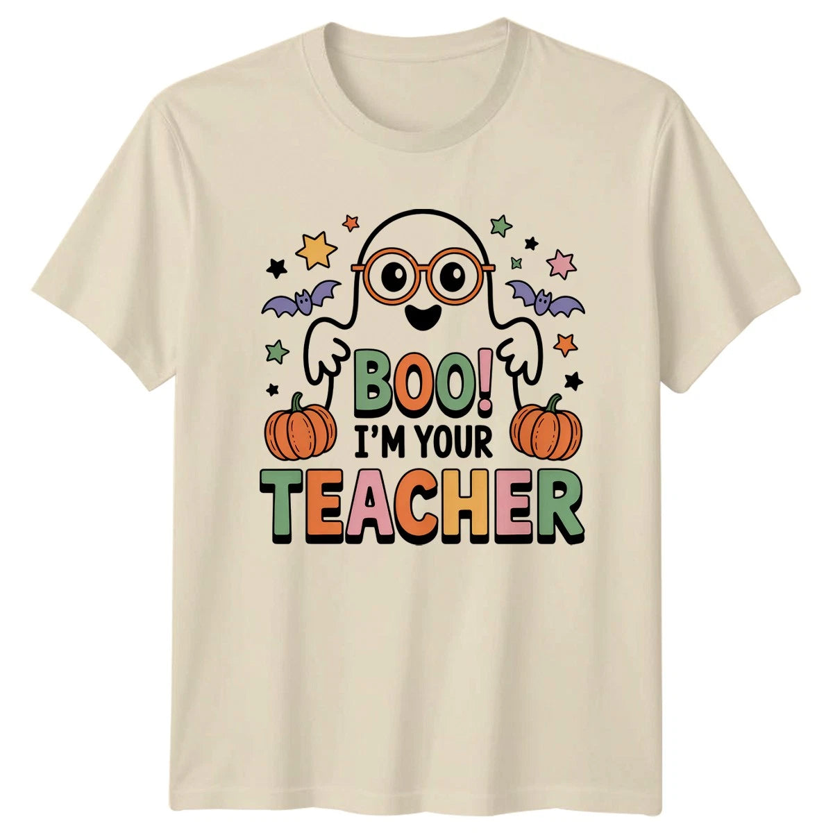 Boo Im Your Teacher Unisex T-Shirt Halloween Gift For Him And Her
