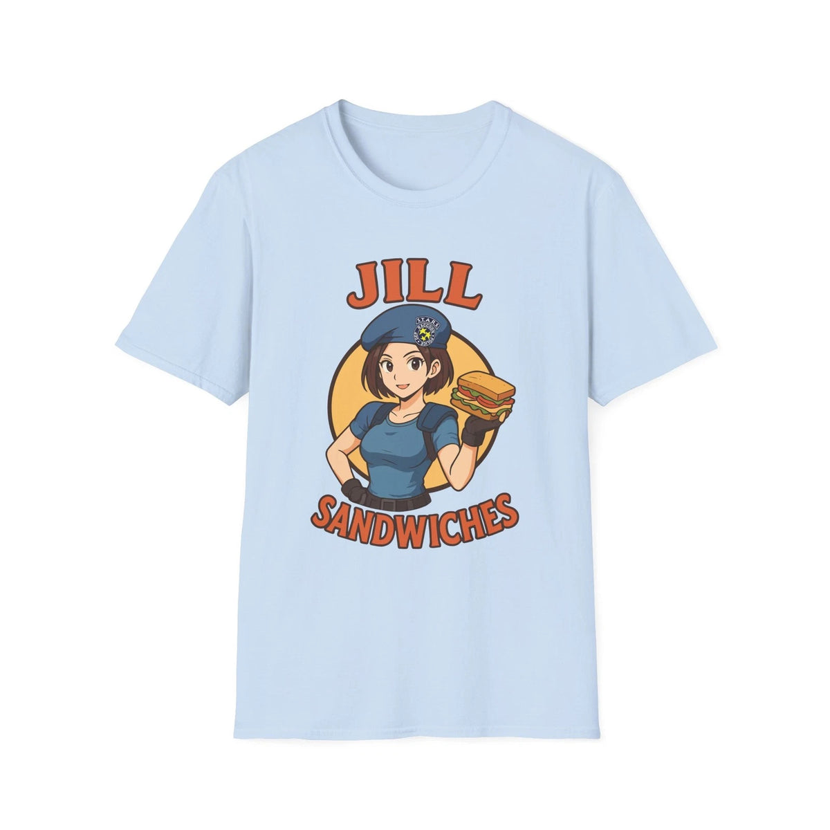 Jill Sandwiches T-Shirt | Retro Resident Evil