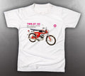 VINTAGE YAMAHA TWIN JET 100 TEE-SHIRT LIKE NOS