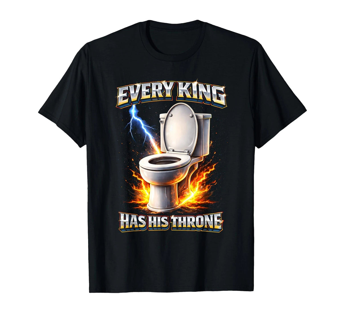 Funny Humor for Men Him Husband Dad Pooping Meme Gag T-Shirt