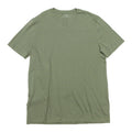 Vince Men's Echo Park Green Pima Cotton V-Neck Short Sleeve T-Shirt