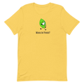 BFDI Battle For Dream Island Leafy Unisex T-Shirt Yellow Blue Pink Gray White