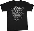 Dragon T-shirt Mens Graphic Tee Clothing Apparel Chinese Dagon Symbol