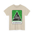 Blatz Finest Beer Brewed In Milwaukee WI Green Retro 1950s Breweriana T-Shirt