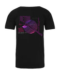 Retro Rifle 1894 Model 94 T Shirt Black Neon Purple Graphic Tee Mens