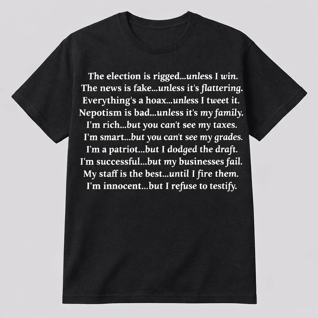 F Trump Quote  T shirt Tee Funny Anti Trump Protest